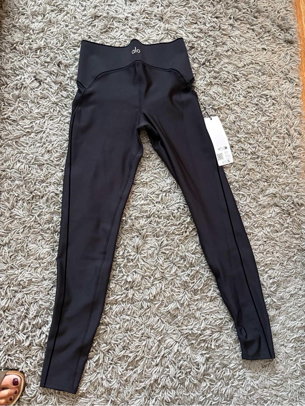 ALO Yoga Black High-Waist Leggings